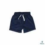Navy Chino Gabardine Shorts