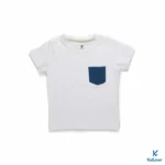 White T-shirt With Pocket