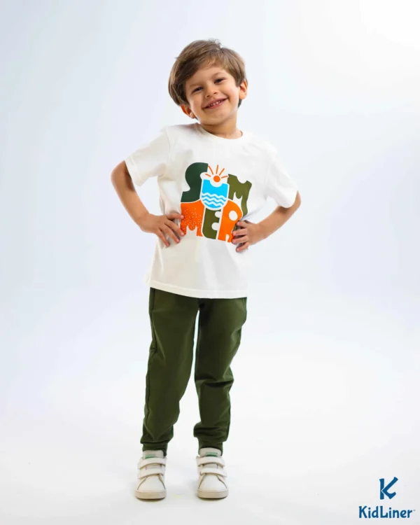Summer (Set) T-shirt & Sweatpants - Image 3