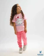 Pink Kitty (Set) T-shirt & Sweatpants