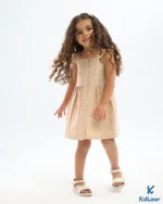 Earthy Beige-Floral Dress - Image 3