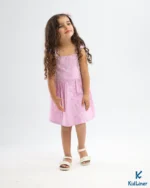 Lavender-Floral Dress - Image 6