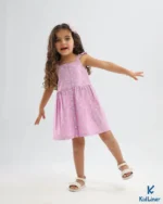 Lavender-Floral Dress - Image 7