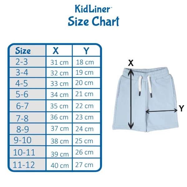 BabyBlue Cotton Shorts - Image 3