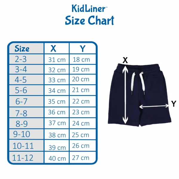 Navy Cotton Shorts - Image 3