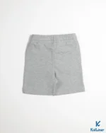 Light Gray Cotton Shorts - Image 2