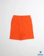 Orange Cotton Shorts - Image 2