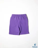 Purple Cotton Shorts - Image 2