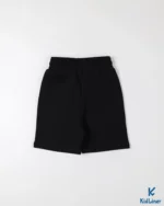 Black Cotton Shorts - Image 2