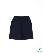 Navy Cotton Shorts - Image 2
