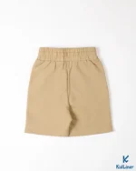 Beige Cotton Shorts - Image 2