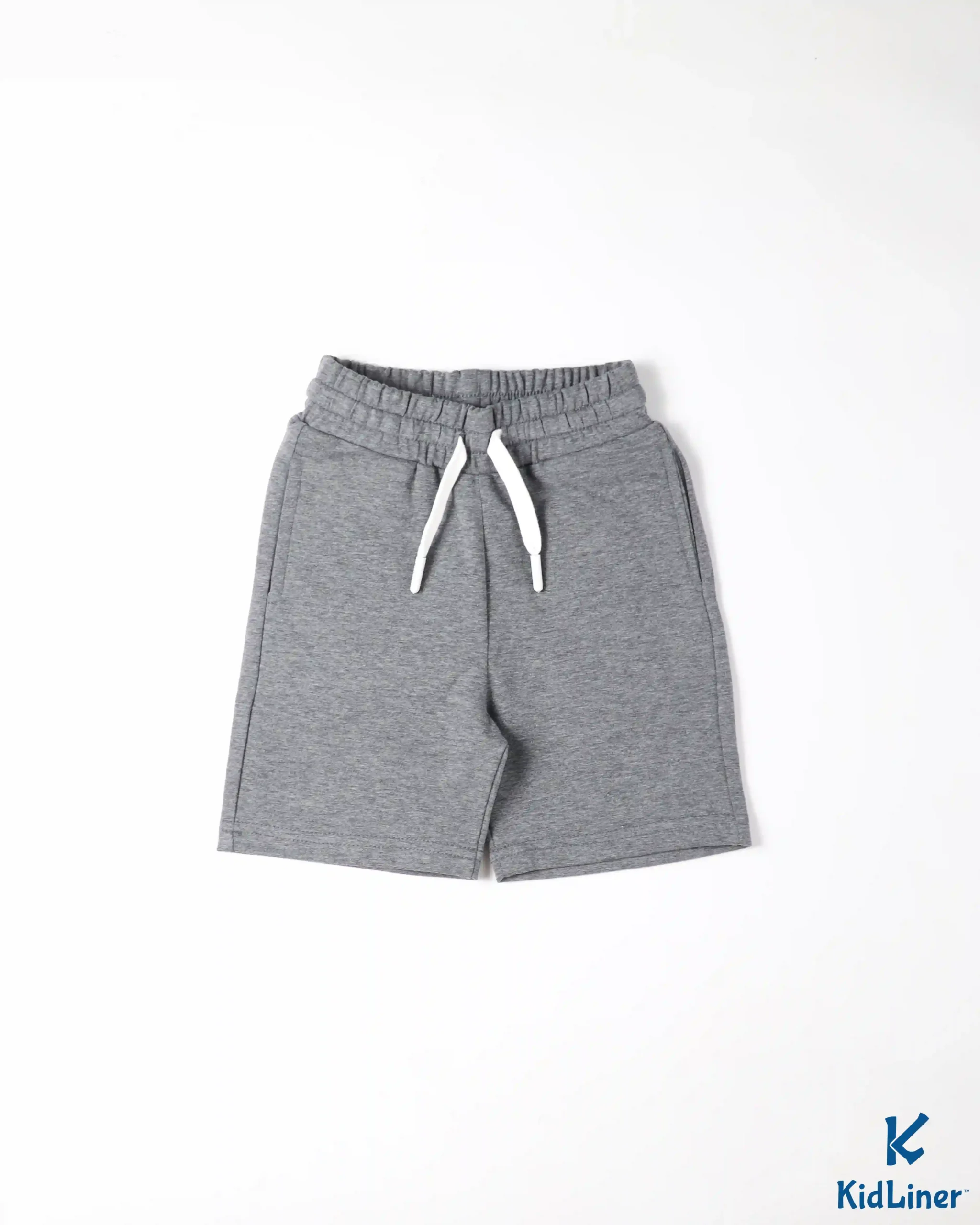 Heavy Gray Cotton Shorts
