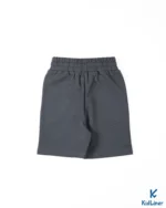 Iron Gray Cotton Shorts - Image 2