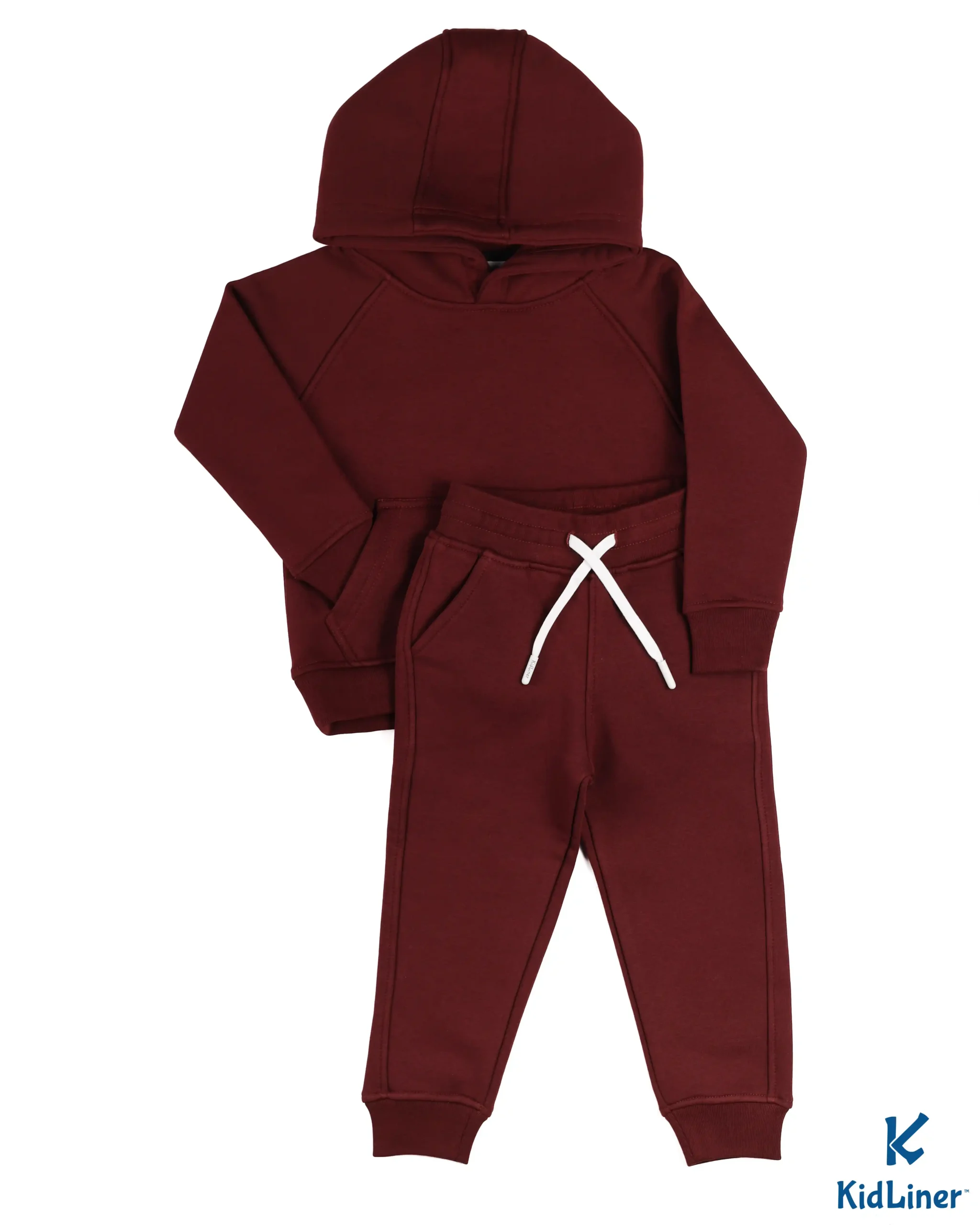 3Q9A6205 Burgandy - Sweatsuit - Image 1